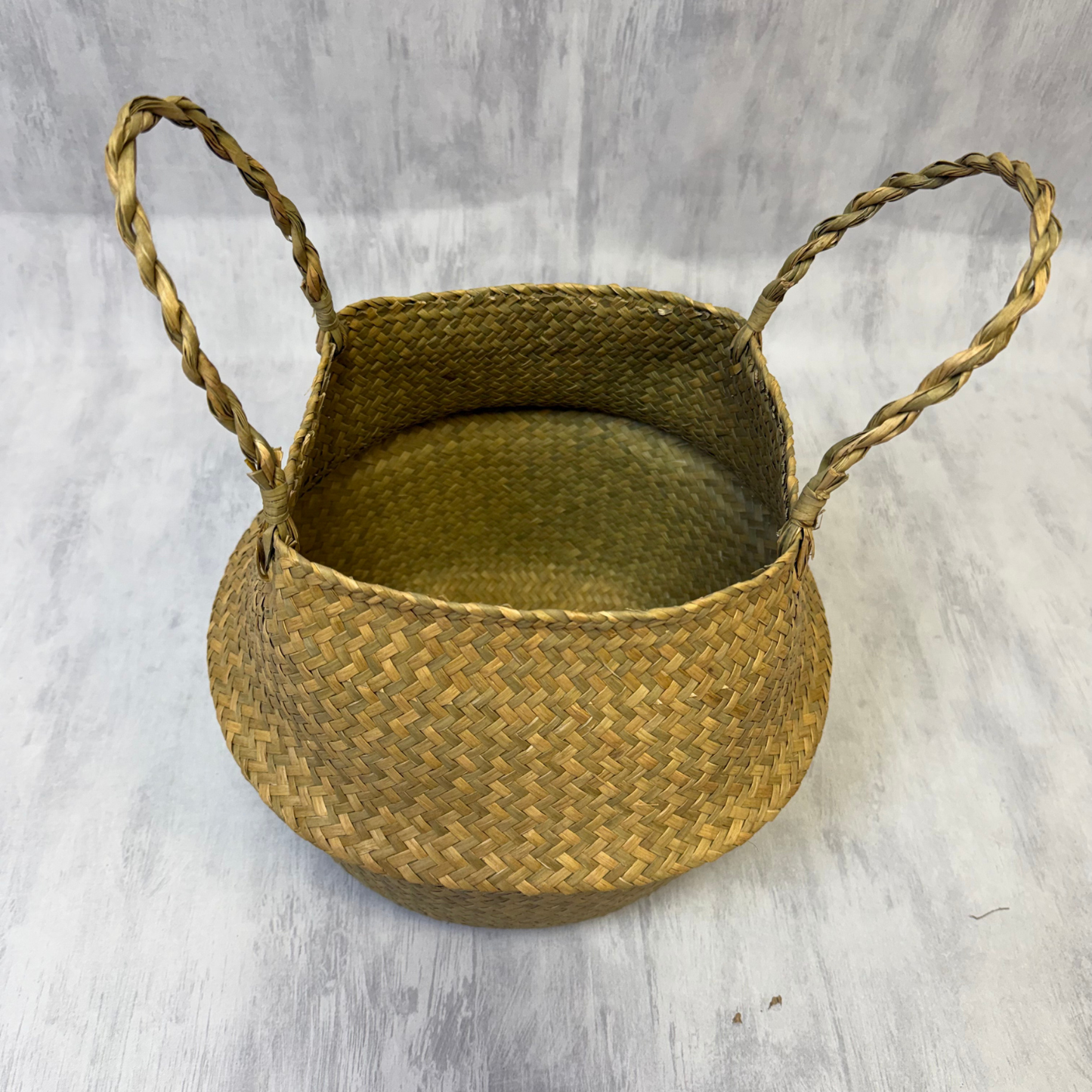 Macetero de Yute Tejido a Mano M 25 cm