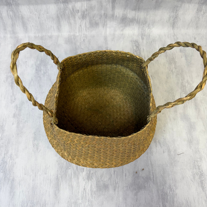 Macetero de Yute Tejido a Mano M 25 cm