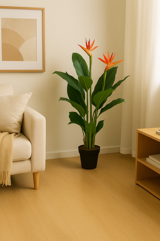 Plantas artificiales: realismo sorprendente, sin mantenimiento. 