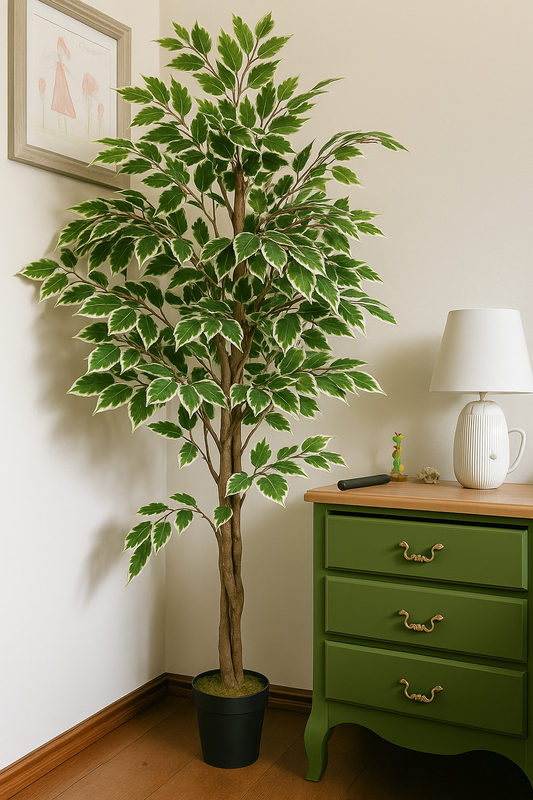 Plantas artificiales: realismo sorprendente, sin mantenimiento.